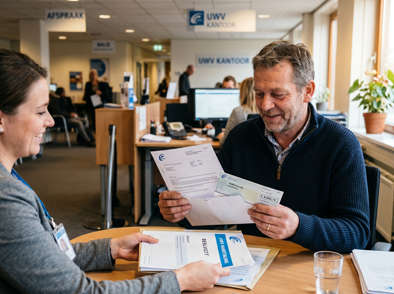 Een man ontvangt een aanzienlijke nabetaling van het UWV. De rechtbank concludeert dat de man de